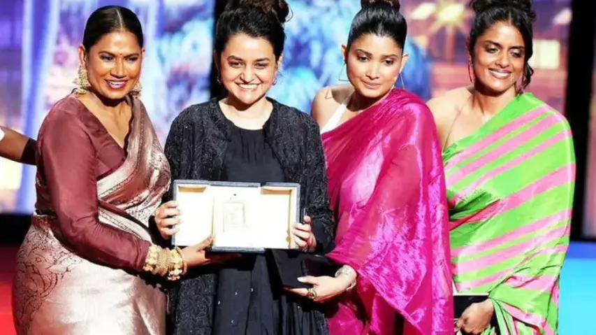 Payal Kapadia and All We Imagine as Light team