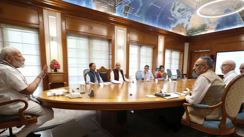 PM Modi reviews post-cyclone situation in northeastern states