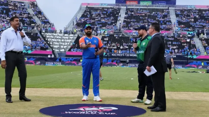 India wins toss