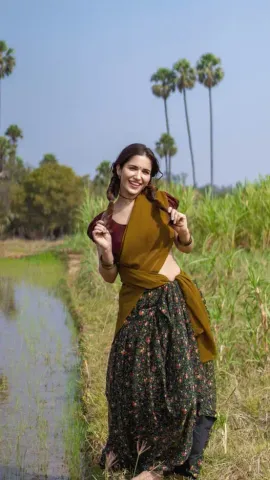 Actress Ruhani Sharma Exudes Bold Elegance In Sizzling Saree Snap