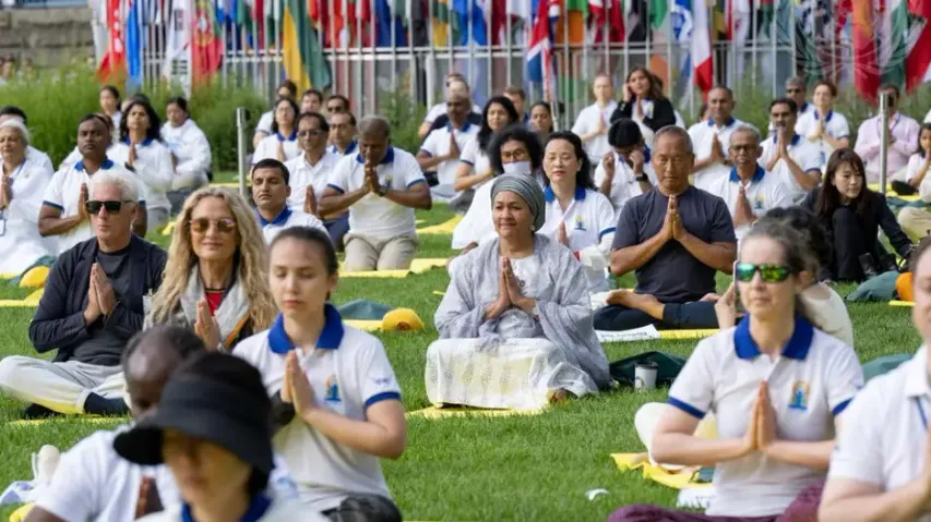 10th International Day of Yoga: World’s citizens to gather at UN to show uniting power of yoga