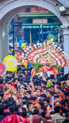 Snana Purnima 2024: Mesmerising View Of Lord Jagannath And His Sibling On 'Snana Mandap'