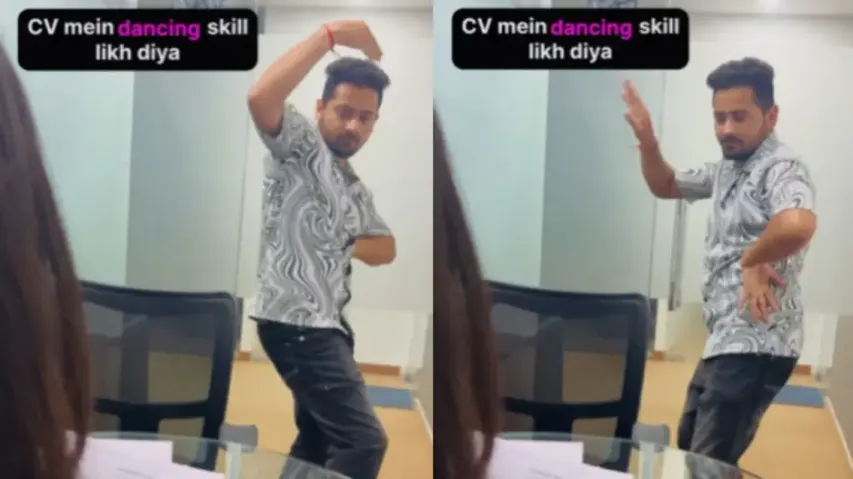 Viral Video: Job aspirant made to dance during interview for listing 'dancing' as hobby on CV