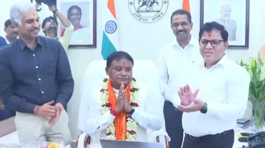 East-facing seat for Odisha CM Mohan Majhi inside Secretariat chamber 