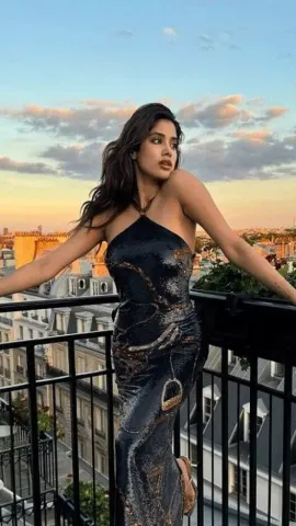 Janhvi Kapoor Sizzles In Glamorous Gown & Ethnic Lehenga Photoshoots
