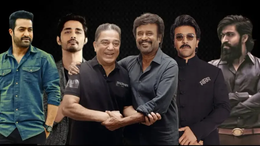 From Rajinikanth and Kamal Haasan to Siddharth, Jr NTR, Ram Charan and Yash; the legacy...