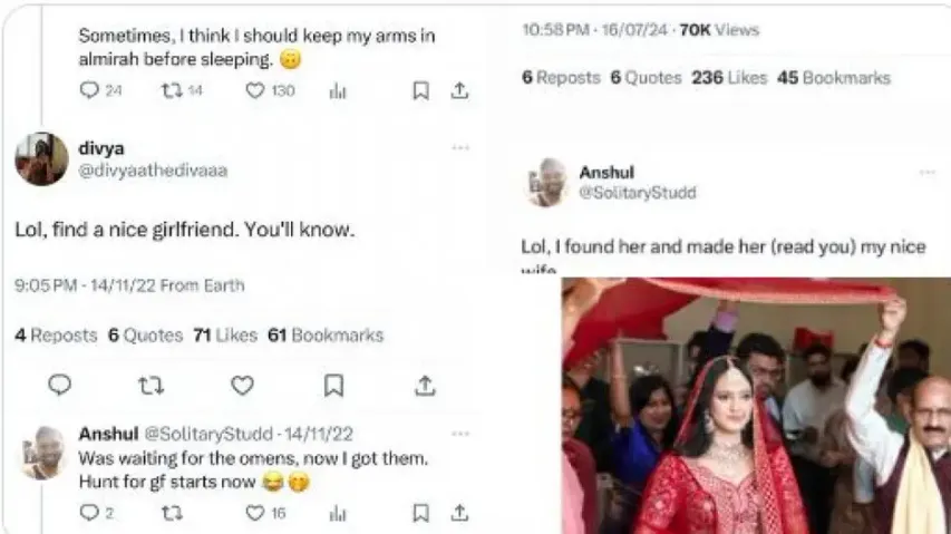 Bengaluru techie finds love on X