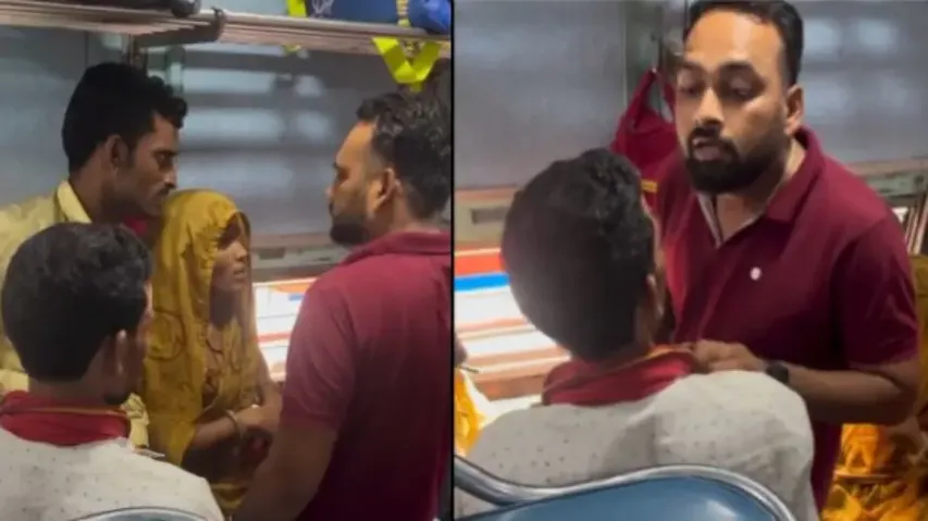 Passengers get into ‘kalesh’ over seat inside train, video goes viral