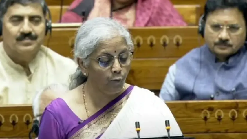 Finance Minister Nirmala Sitharaman 