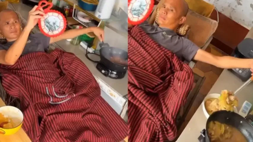 ‘What’s stopping you?’: Disabled man cooks for himself, heartbreaking video inspires millions