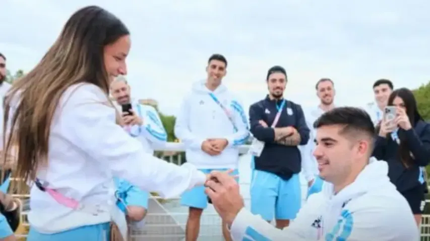 Paris Olympics 2024: Marriage proposal of young athlete couple steals show – Watch