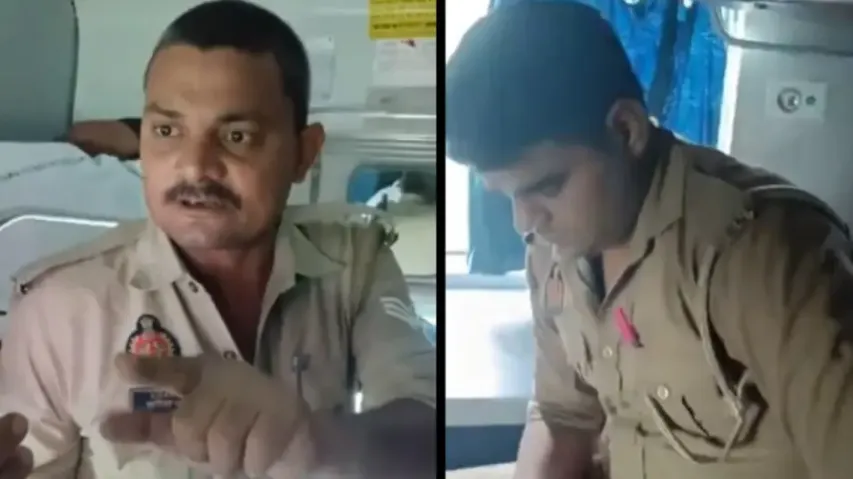 Police caught travelling without tickets in AC-2 coach sparks outrage online