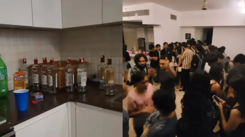 Rave party busted at Noida