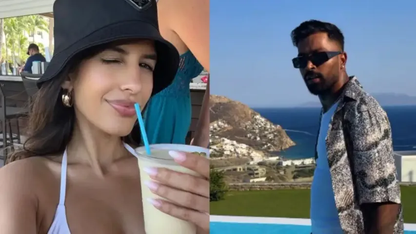 Jasmin Walia, Hardik Pandya