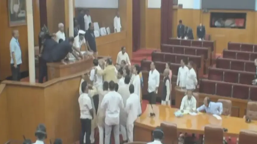 Odisha Assembly witnesses pandemonium over OBC reservation 