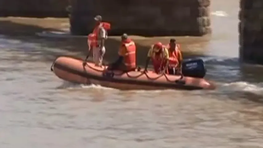 Search operation by Fire services personnel