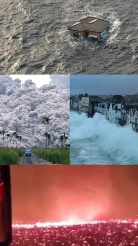 A Visual Thread Depicting the Disastrous Power Of Nature