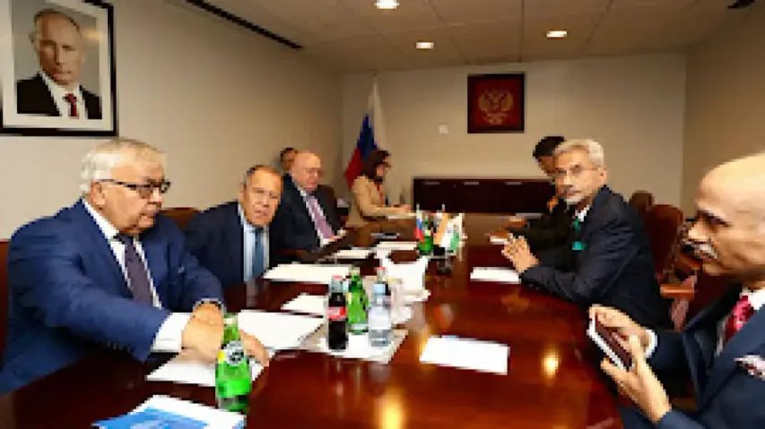 EAM S Jaishankar meeets Russian Foreign Minister