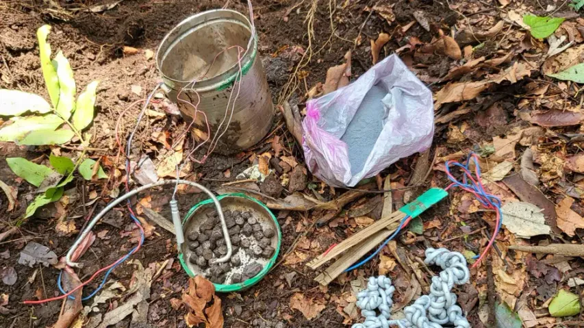 IED planted by maoists