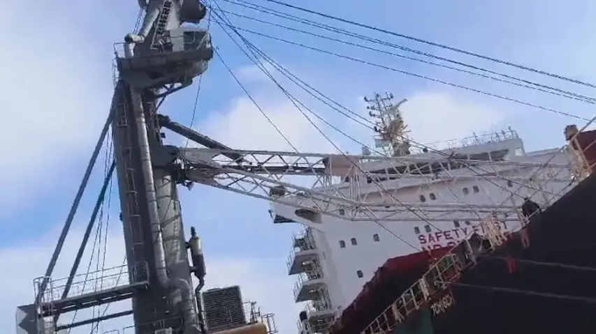 Mishap At Paradip Port