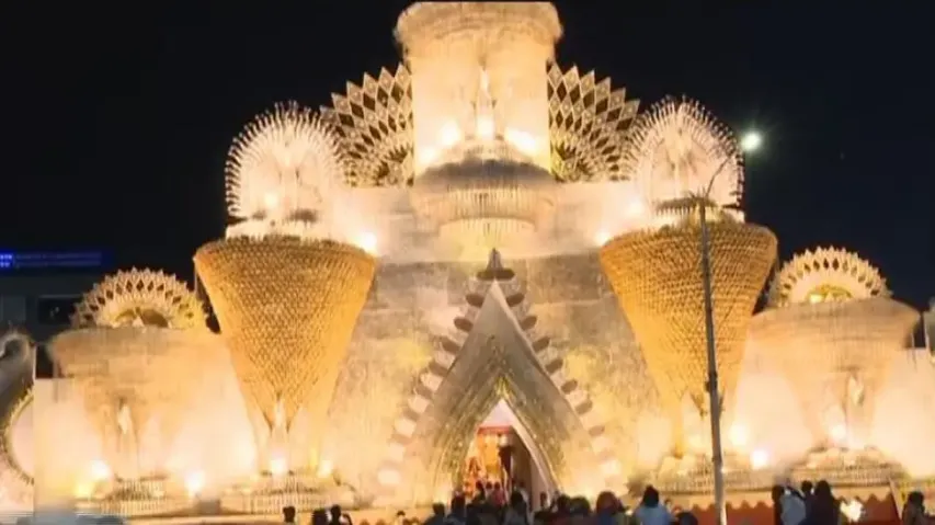 Durga Puja in Odisha: Gigantic pandals welcome devotees in Twin City on Maha Ashtami