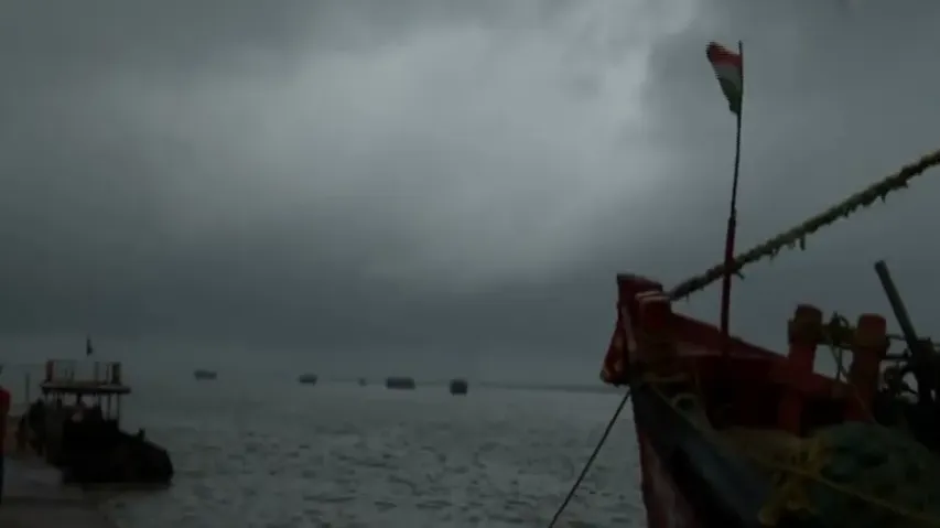 Cyclone Dana Approaching Odisha Coast