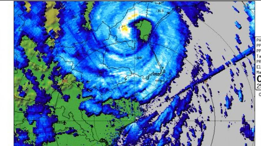 A cyclonic formation (Representative image)