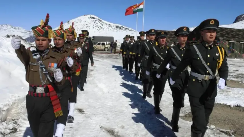 Indo-Chinese soldiers