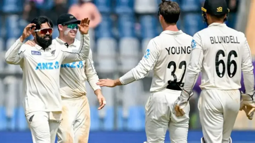 New Zealand whitewashed India, 3-0