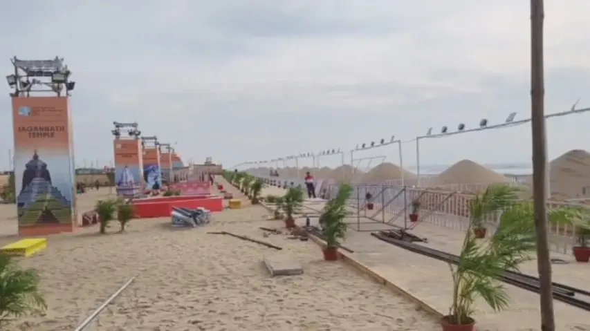 Preparations in full swing for Konark Festival & International Sand Art Festival 