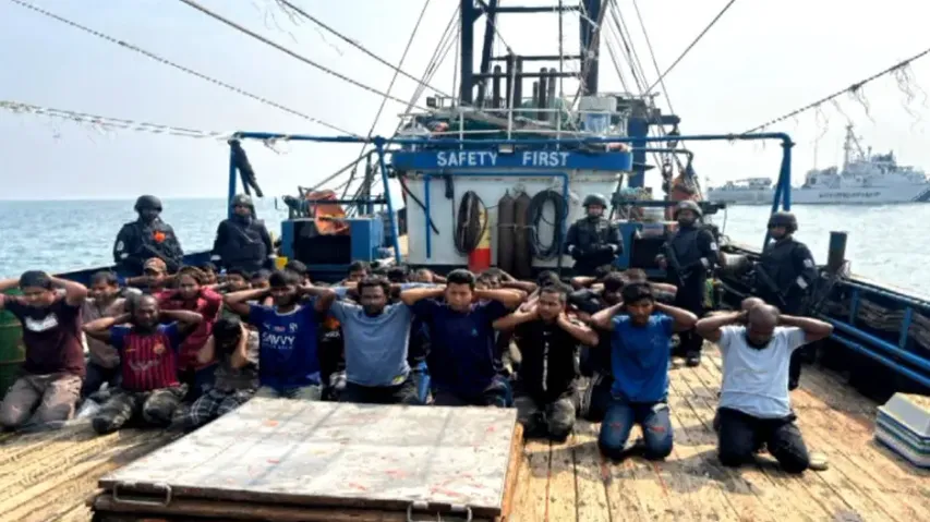 78 Bangladeshi nationals nabbed from trawlers, detained by Indian Coast Guard