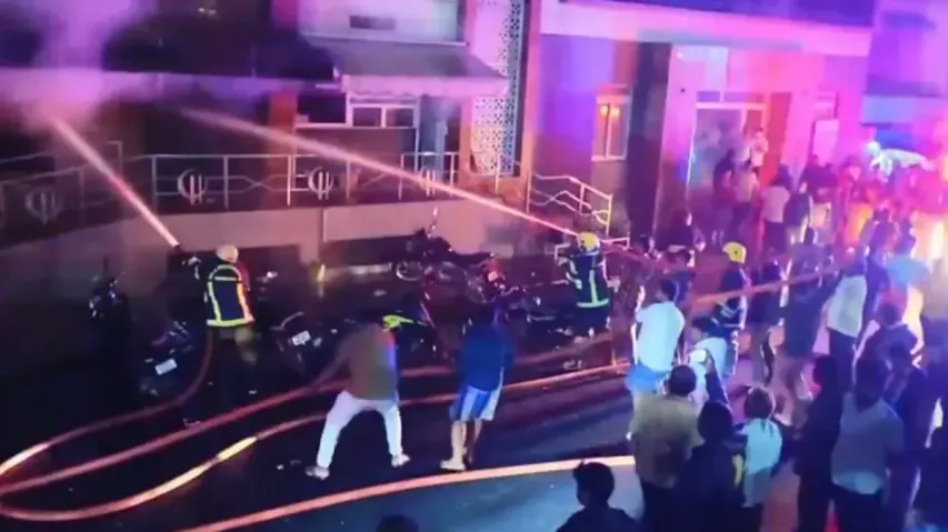 Fire breaks out at a private hospital in Tamil Nadu