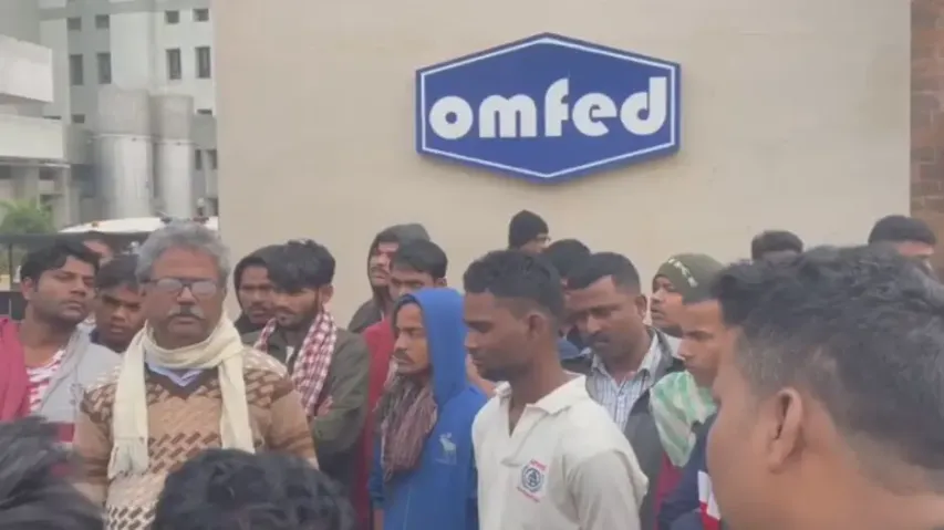 Milk supply to Cuttack, Bhubaneswar affected as OMFED staff stage protest