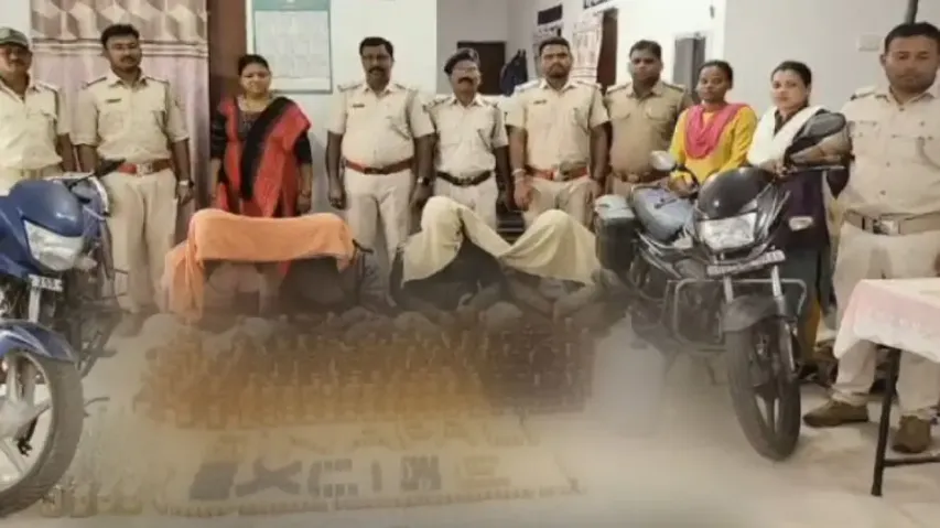 Fake foreign liquor manufacturing unit busted in Odisha's Nuapada, 4 arrested