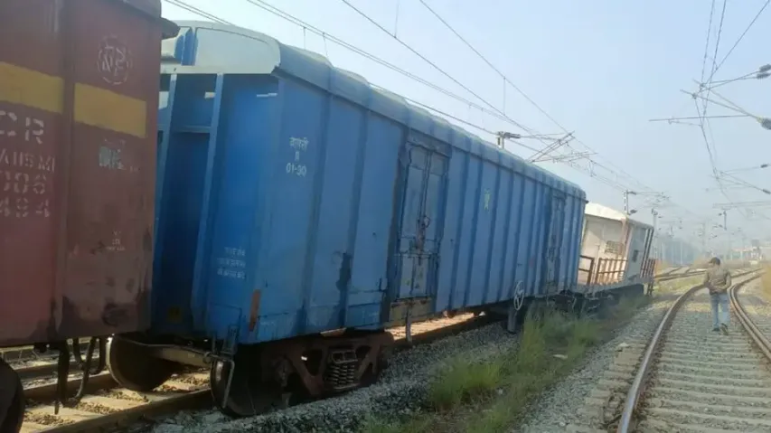 Goods train derails in Odisha’s Paradip, major mishap averted 