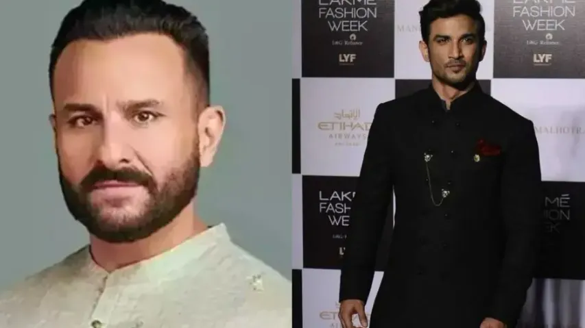Saif Ali Khan, Sushant Singh Rajput