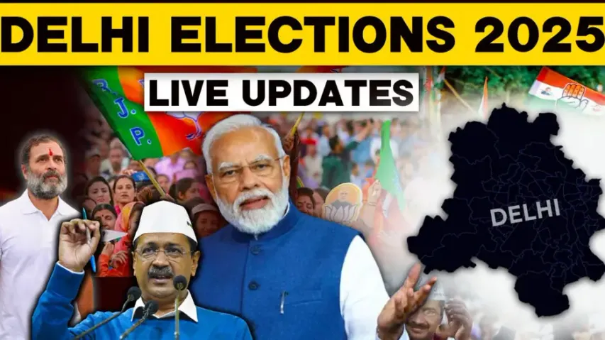 Delhi Elections 2025 LIVE Updates