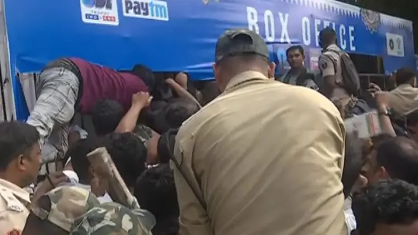 Offline ticket sale for Ind Vs Eng ODI at Barabati: Stampede-like situation sparks chaos