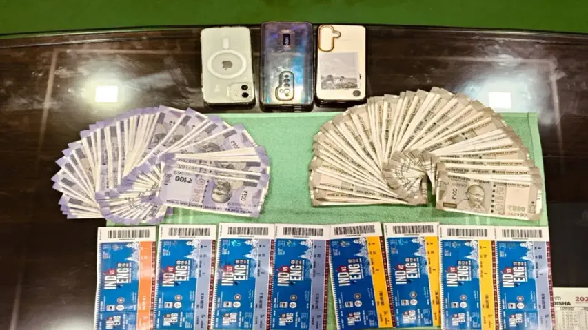 Black marketing of India-England Cuttack ODI match ticket caught on cam! 7 persons arrested