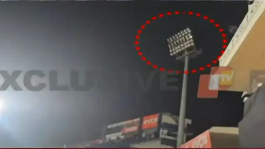 Floodlight glitch disrupts India-England match at  the Barabati Stadium in Cuttack