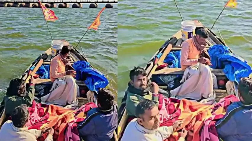 Maha Kumbh Mela: 7 youths find 'fastest way' to reach Prayagraj from Bihar ditching road traffic, wa
