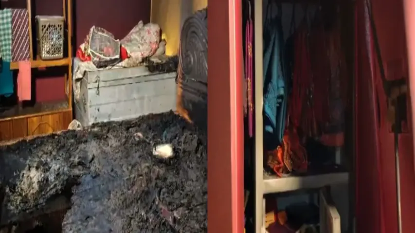 Miscreants set house on fire after looting it in Khordha