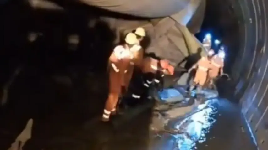 Telangana tunnel collapse: Rescue operation on