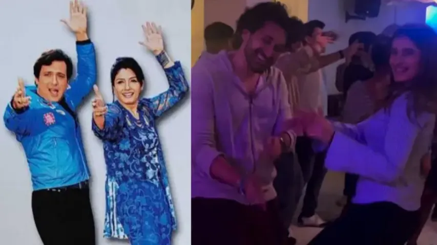 Govinda and Raveena's iconic hook steps magic recreated by Yashvardhan and Rasha, watch