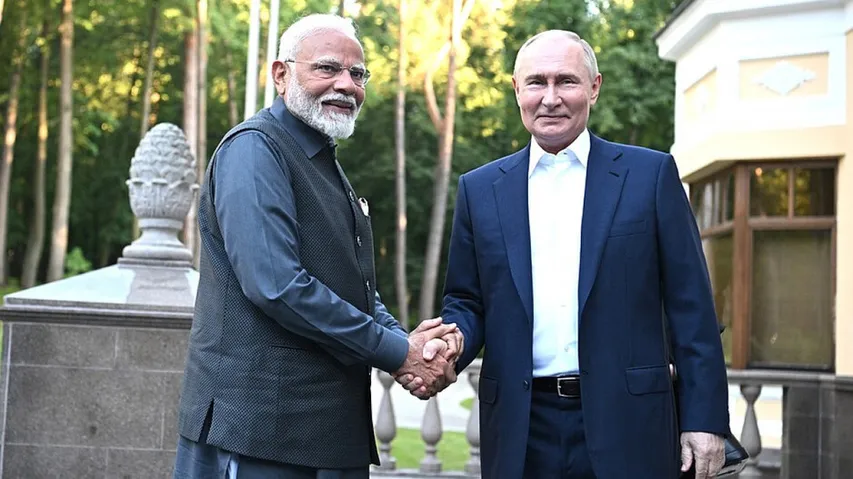 PM Modi and Vladimir Putin