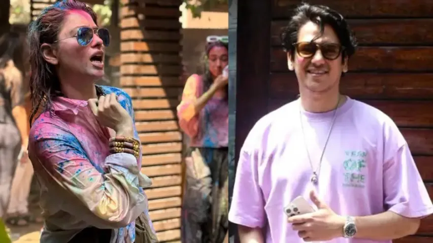 Tamannaah Bhatia Vijay Varma Attend Raveena Tandon Holi Bash
