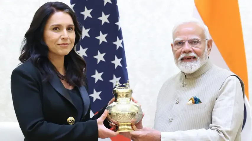 PM Modi and Tulsi Gabbard