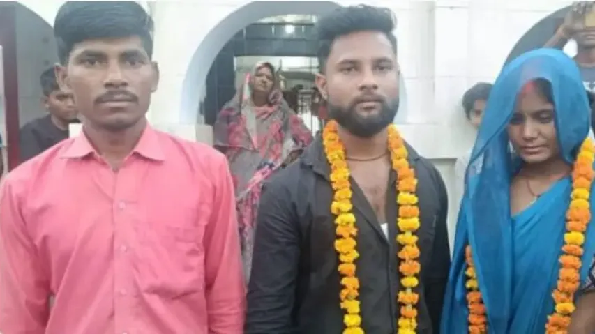 Man catches wife with lover, gets them married in front of villagers in UP