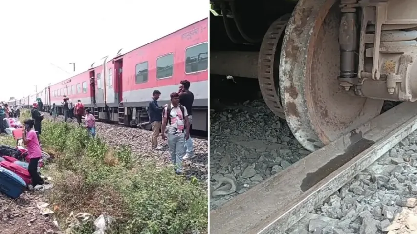 Kamakhya Express derails near Nirgundi railway station in Odisha