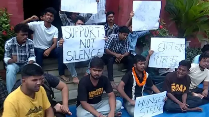 Ravenshaw University students stage protest over ‘attack by outsiders, police inaction’